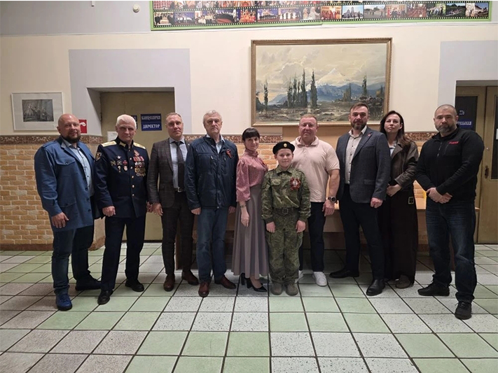 В православной школе почтили память защитников Отечества в 81-ю годовщину Победы
